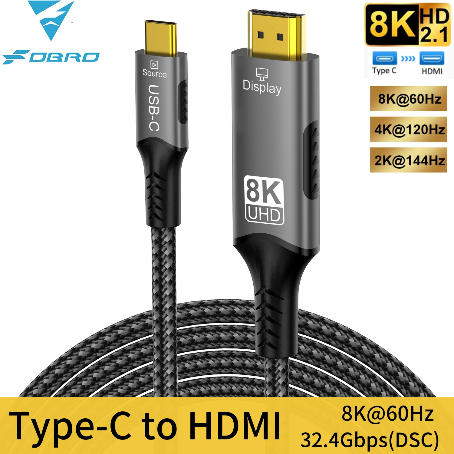 Gaming Speaker 2.1 - 8K タイプ C - HDMI 2.1