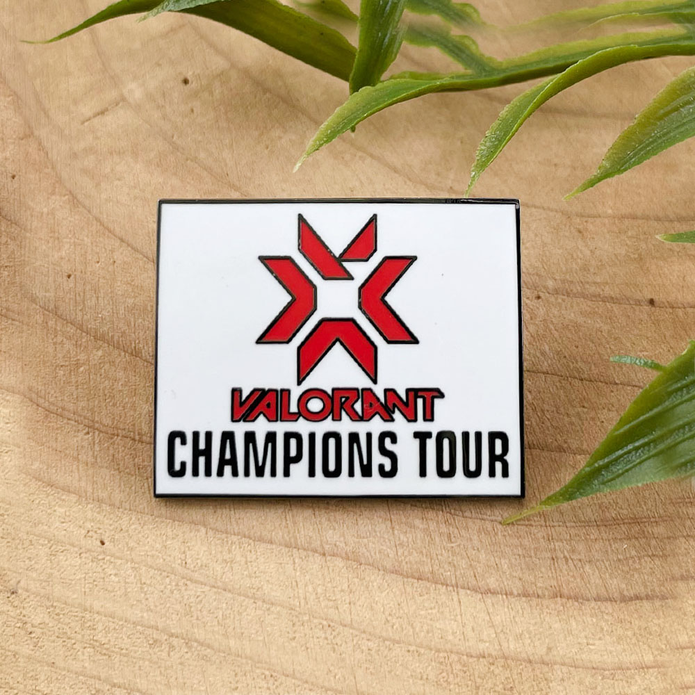 Esports Gaming Events - ヴァロラント チャンピオンズツアー ロゴピン 国際eスポーツイベント メタルバッジ チーム