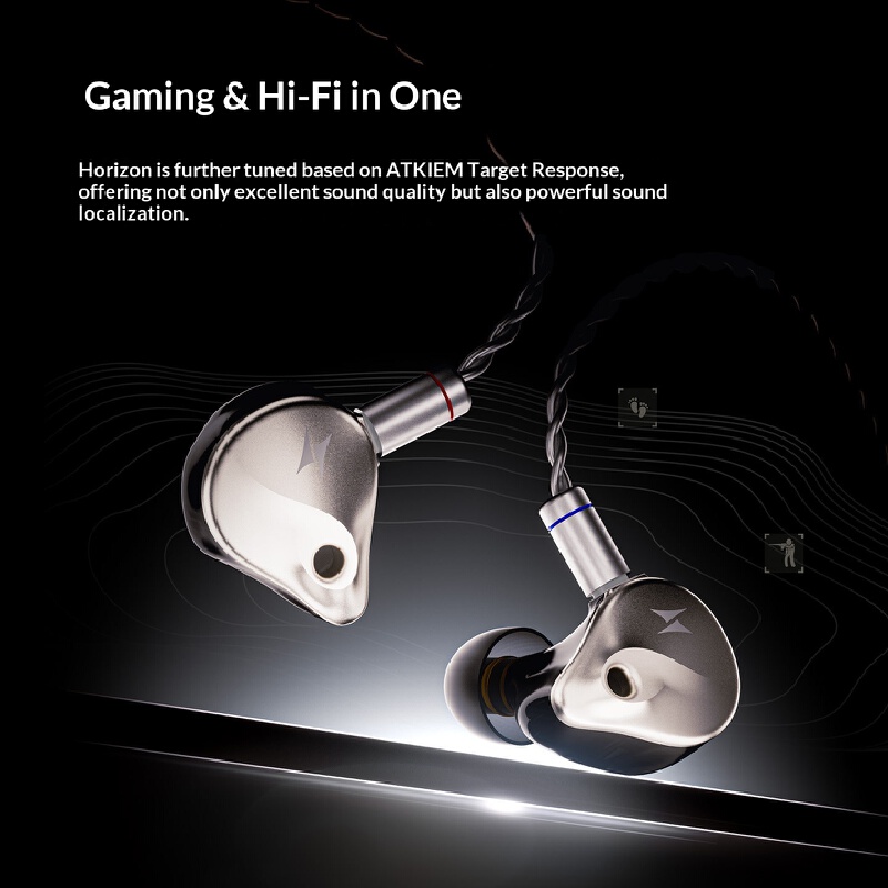 ATK Horizon 有線インイヤーヘッドホン ゲーミング - Esports Gaming Video のレビューと価格