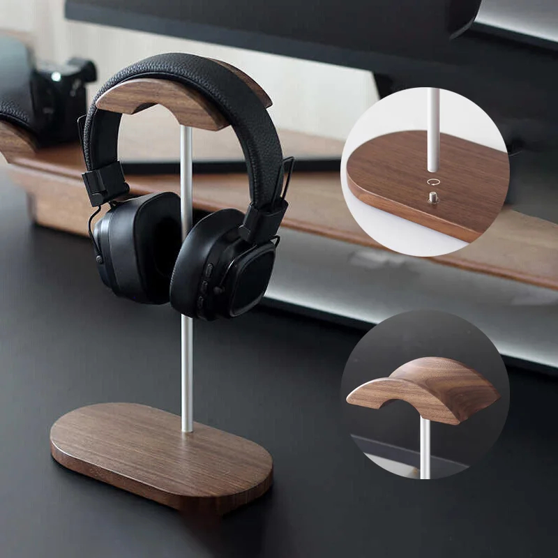 プレミアムウォールナットウッドeスポーツヘッドホンスタンド  - Esports Gaming Headphones のレビューと価格
