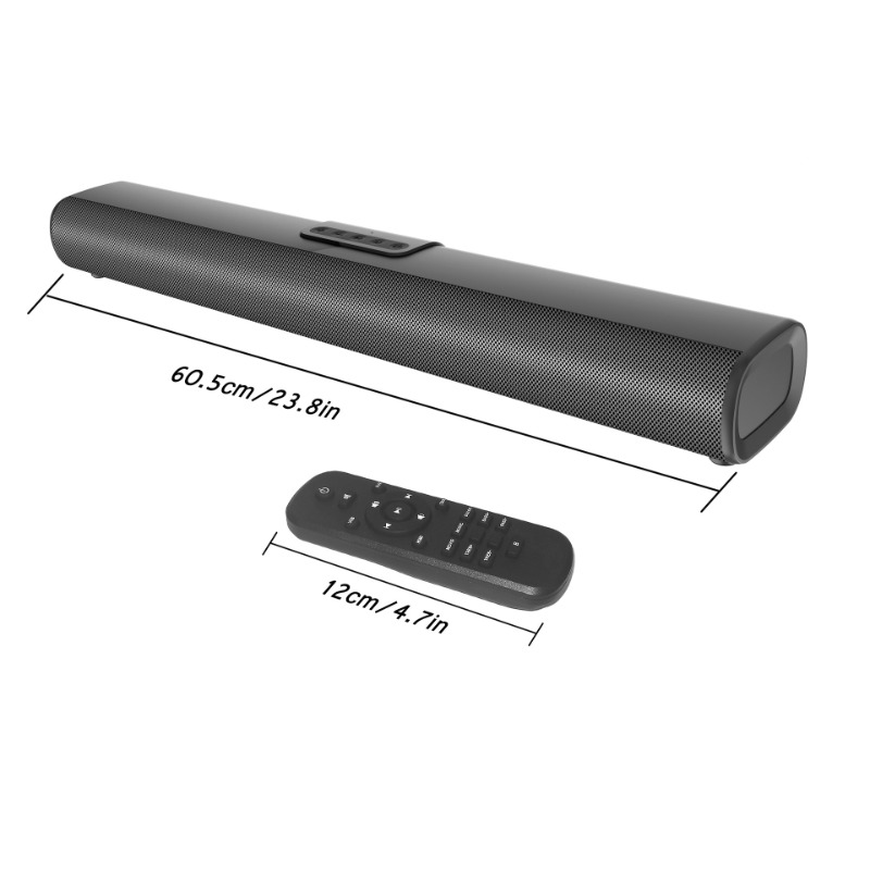 23.8 インチ テレビ サウンドバー スピーカー リモコン - Gaming Speaker 2.1 のレビューと価格