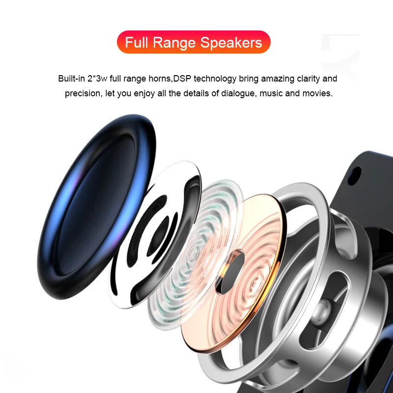 コンピュータスピーカーホームシアターシステム PC 低音サブ - Gaming Speaker 2.1 のレビューと価格