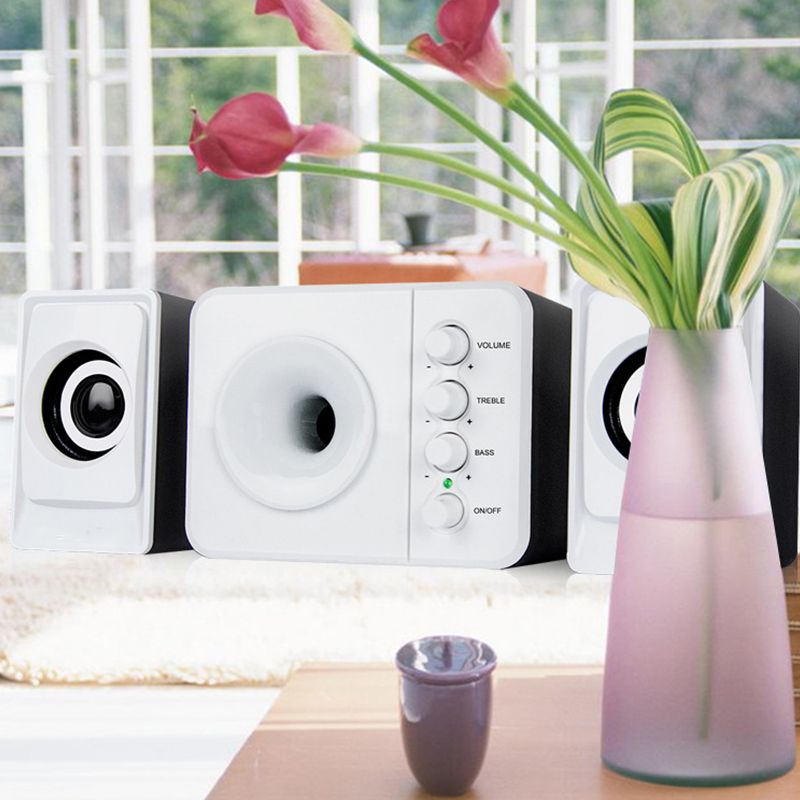 USB電源スピーカー,ノブコントロール,コンピュータースピー - Gaming Speaker 2.1 のレビューと価格