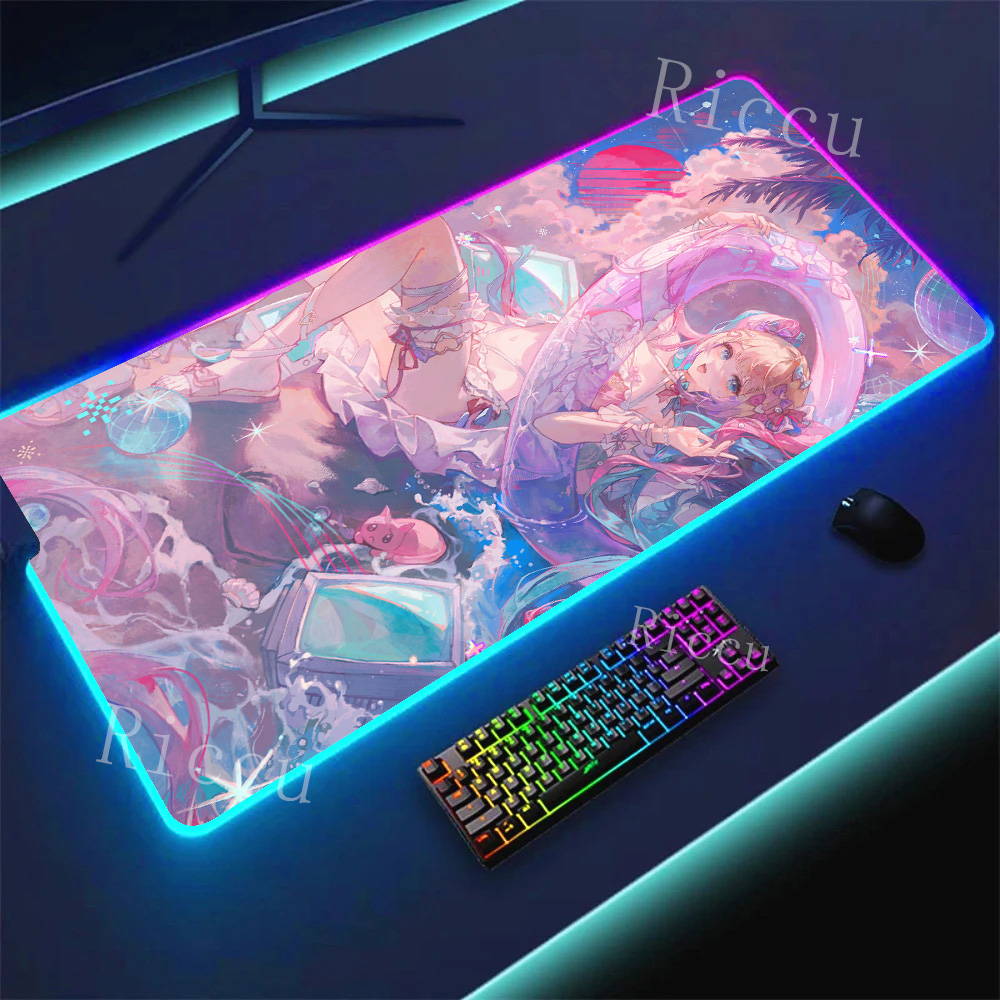 RGB HD ニーディーガール オーバードーズ マウスパッド - Esports Gaming Companies のレビューと価格