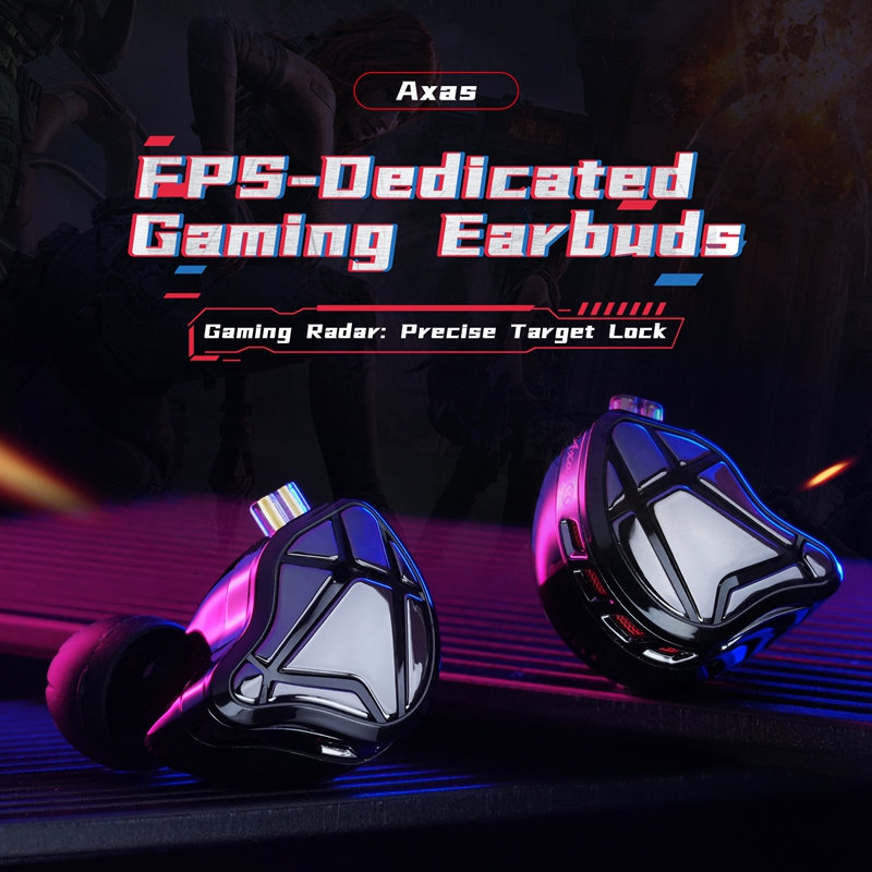    KZ Axas FPSゲーミングIEMヘッドホン プ - Esports Gaming Video のレビューと価格